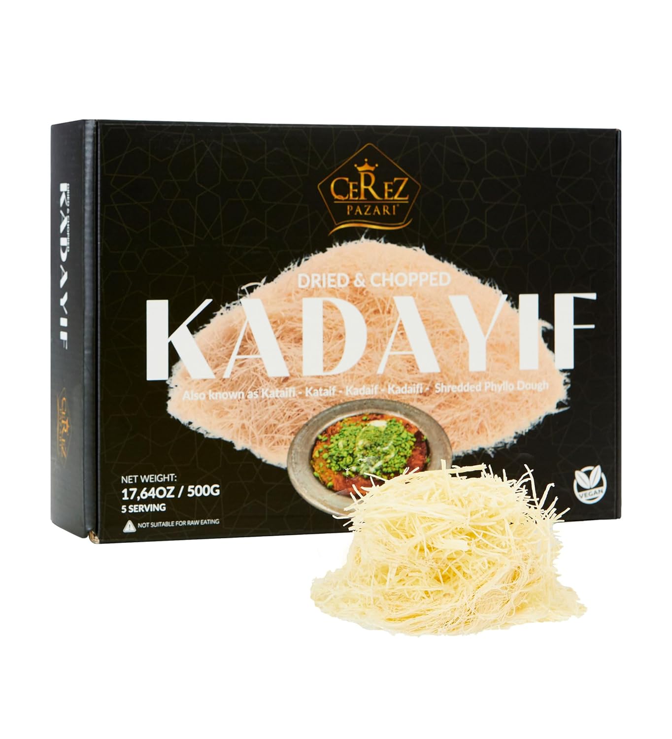 Cerez-Pazari-Kataifi-Shredded-Fillo-Dough-1.1-lb.-Shredded-Phyllo-Dough,-Kadayif-For-Chocolate-2284