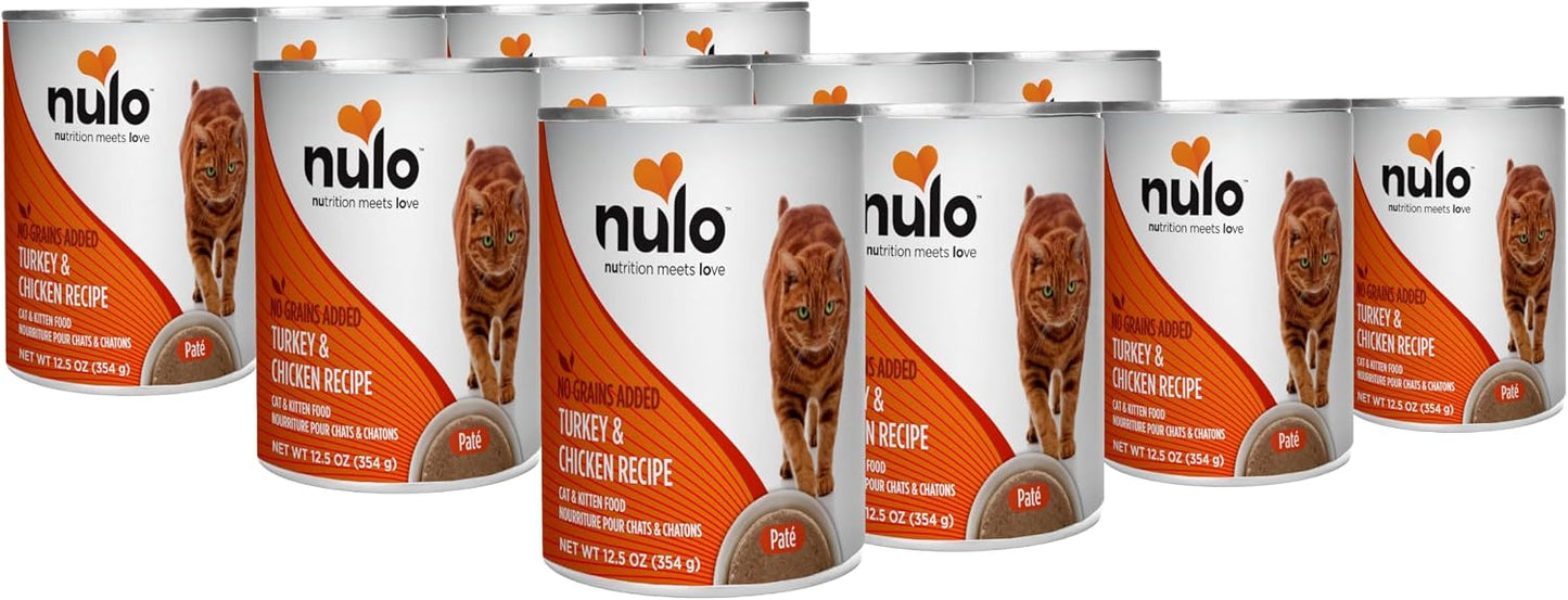 Nulo-Turkey-&-Chicken-Recipe-Pate-Wet-Canned-Cat-Food,-12.5-Ounce-(Pack-1632