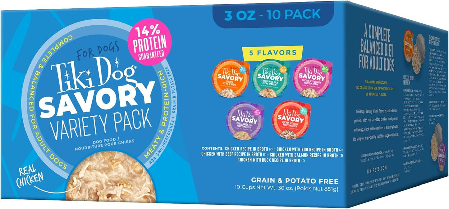 Tiki-Dog®-Savory-Variety-Pack,-3-oz-Cups-(10-Count)----2102