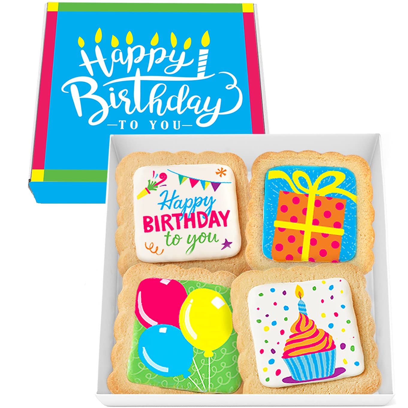 Happy-Birthday-Cookies-4-PACK-Gift-Basket-for-2600