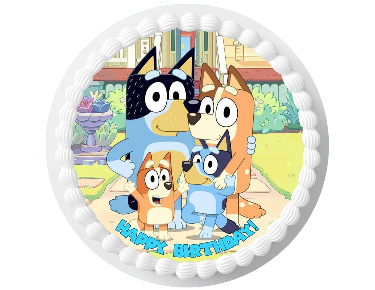 Cake-Topper-Edible-for-Bluey-Birthday-Party-7.5-inch-round-circle-------953