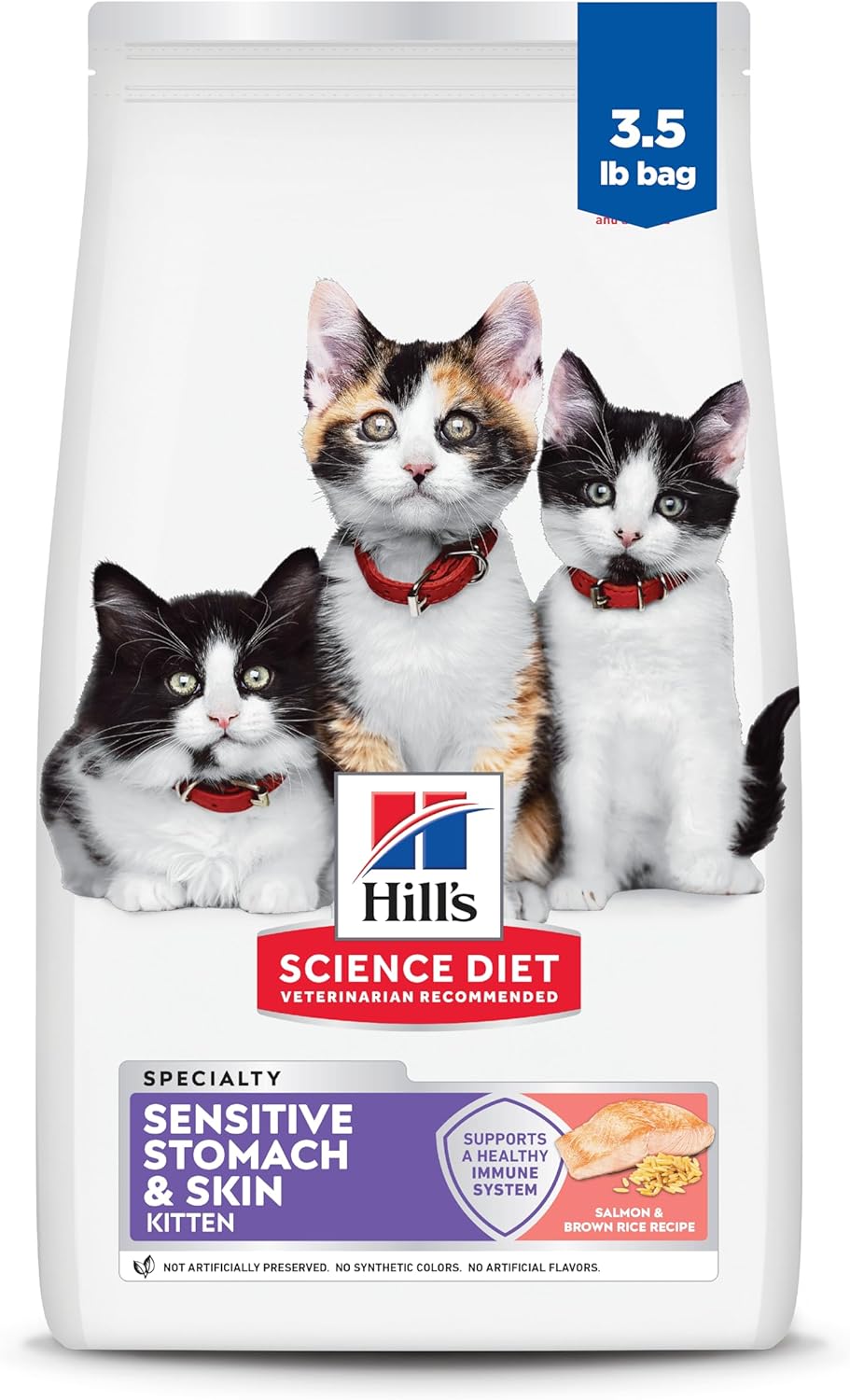 Hill's-Science-Diet-Kitten-Sensitive-Stomach-&-Skin-Dry-Cat-Food,-Salmon-&-1531