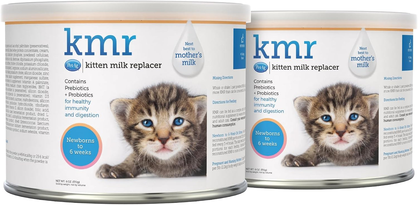 PetAg-KMR-Kitten-Milk-Replacer-Powder---6-oz,-Pack-of-2---809