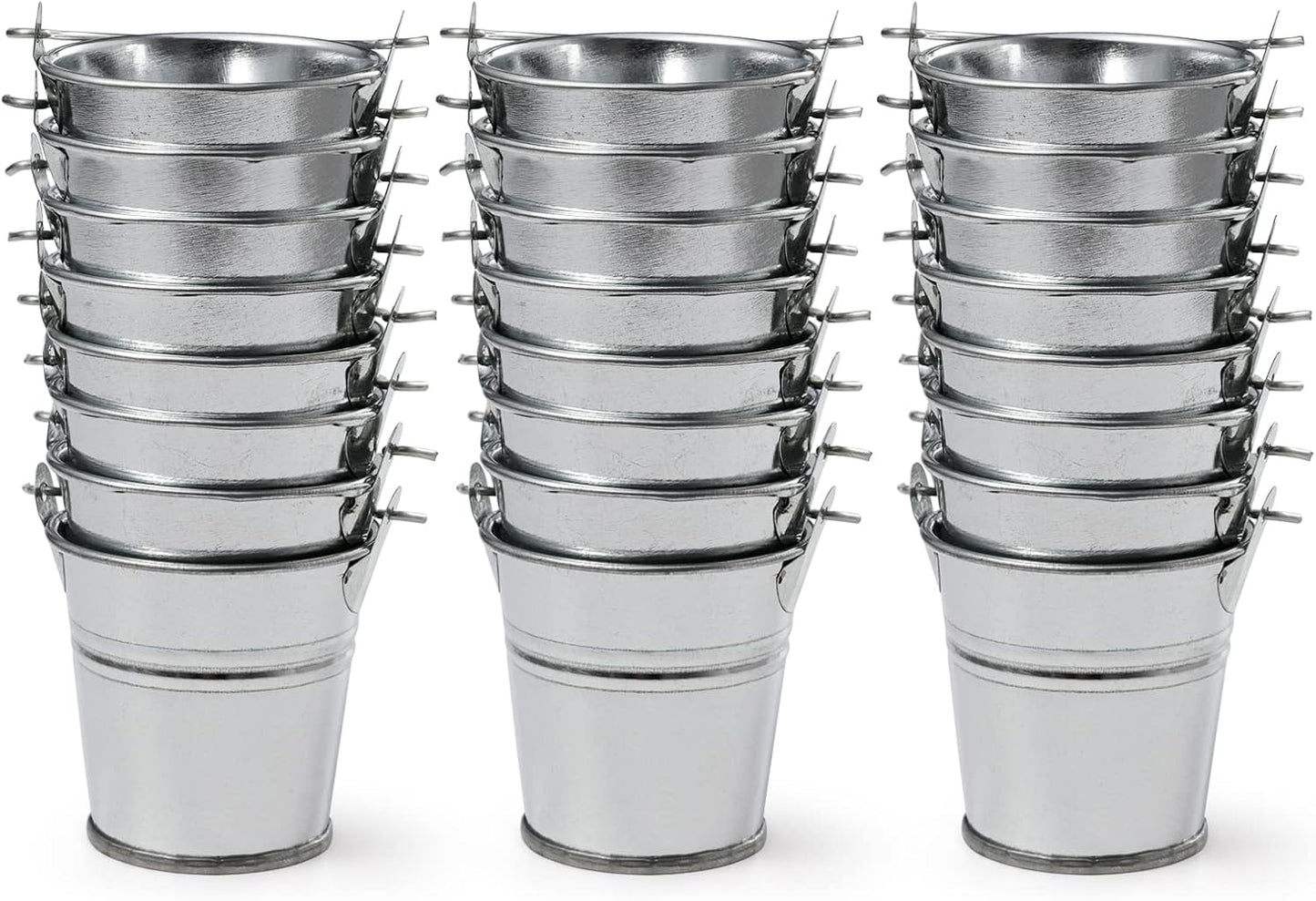 2.1Inch-Galvanized-Mini-Tin-Buckets-–-24Pcs-Silver-Metal-Buckets-181