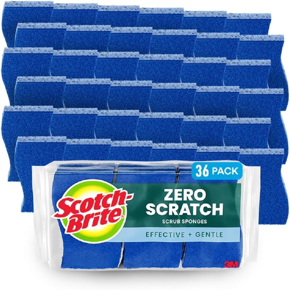 Scotch-Brite-Zero-Scratch-Scrub-Sponge,-36-Kitchen-Sponges-for-Cleaning-1227