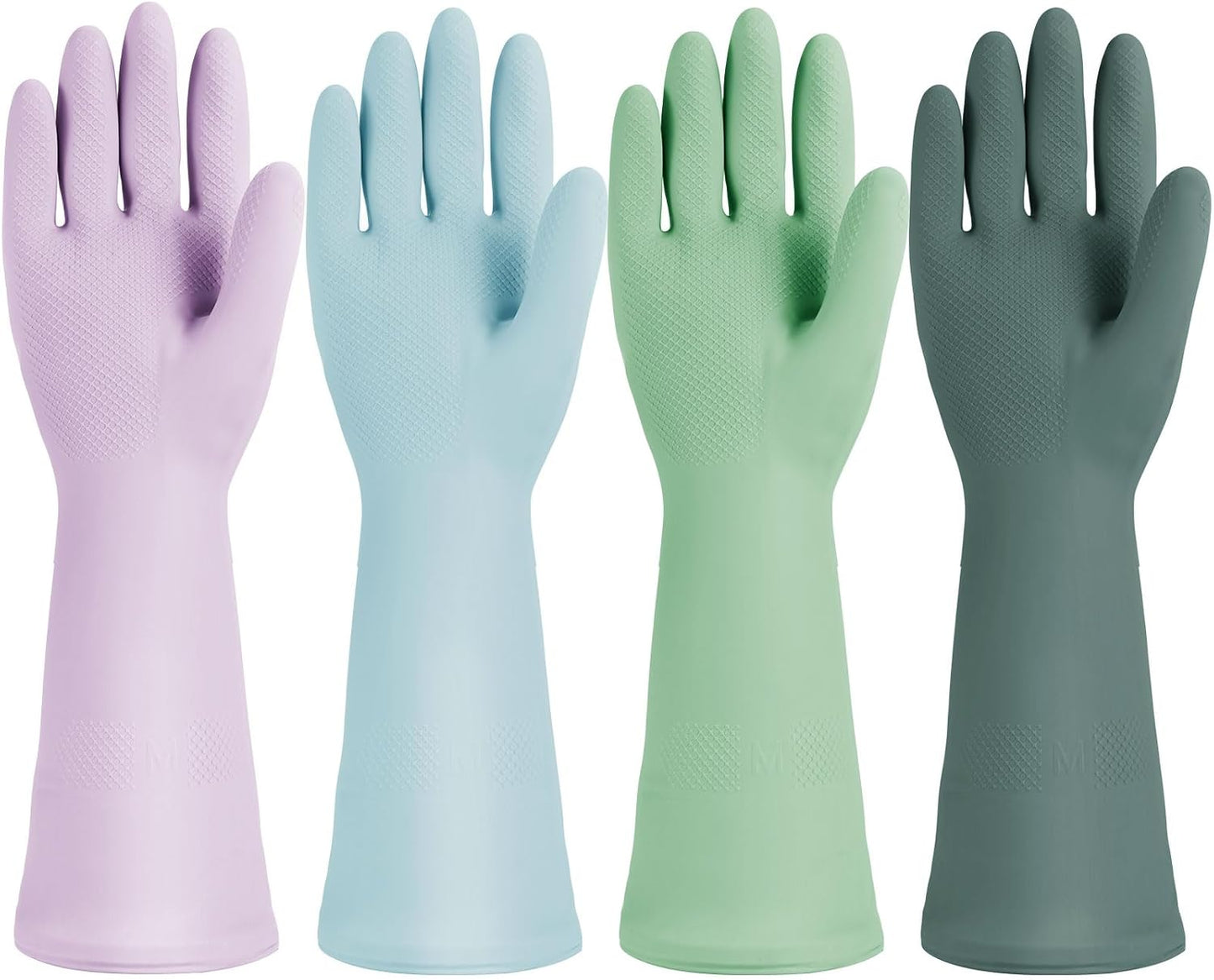 4-Pairs-Rubber-Kitchen-Dishwashing-Gloves,-Reusable-Waterproof-Latex-Household-4877