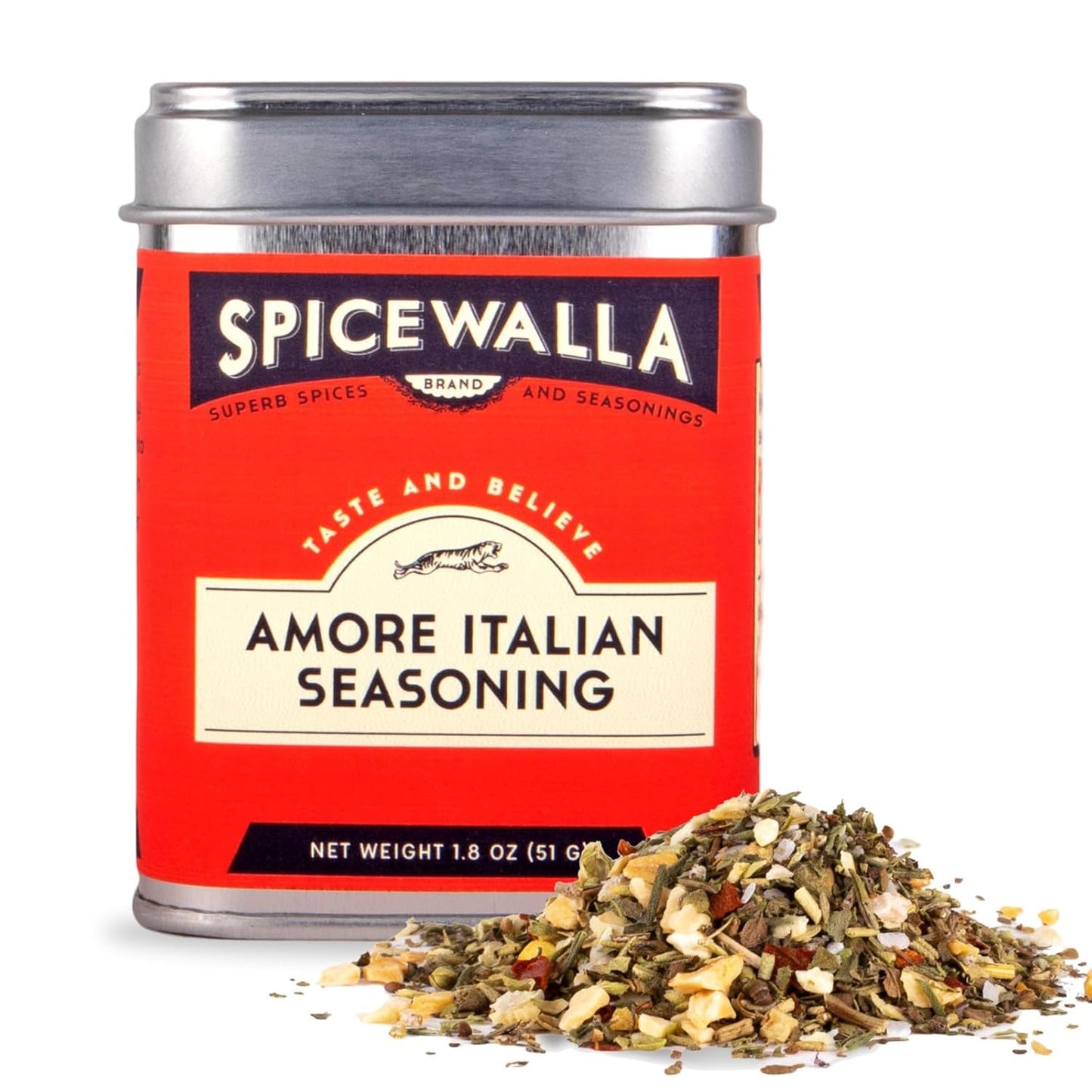 Spicewalla-Amore-Italian-Seasoning,-1.8-oz,-Dried-Spice-Blend-for-Homemade-Pizza,-456