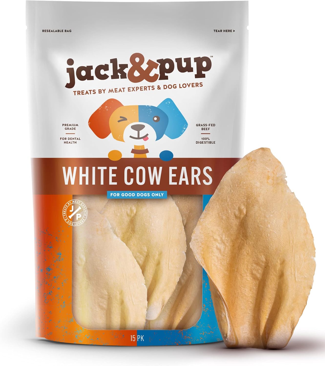 Jack&Pup-White-Cow-Ears-for-Dogs-|-Single-2662