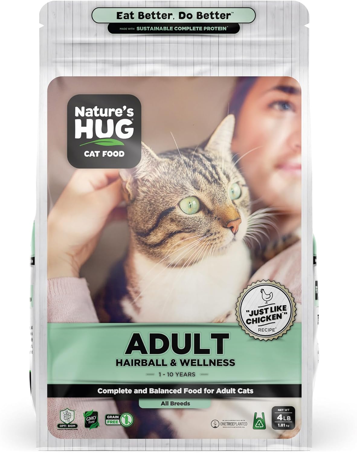 Dry-Cat-Food,-for-Adult-All-Breeds,-4-lb.-1097