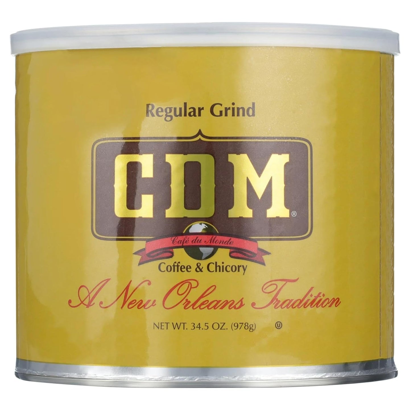 CDM-Ground-Coffee-&-Chicory-Regular-Grind,-34.5oz-Can-(Pack-of-1)---2794