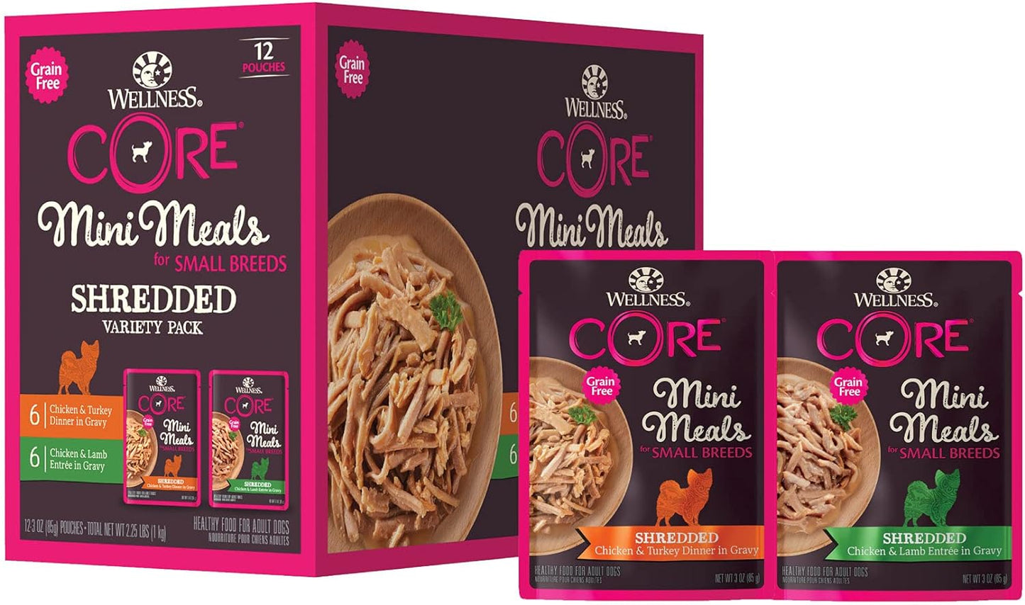 Wellness-CORE-Natural-Grain-Free-Mini-Meals-Shredded-Variety-Pack,-3-Ounce-(Pack-of-2284