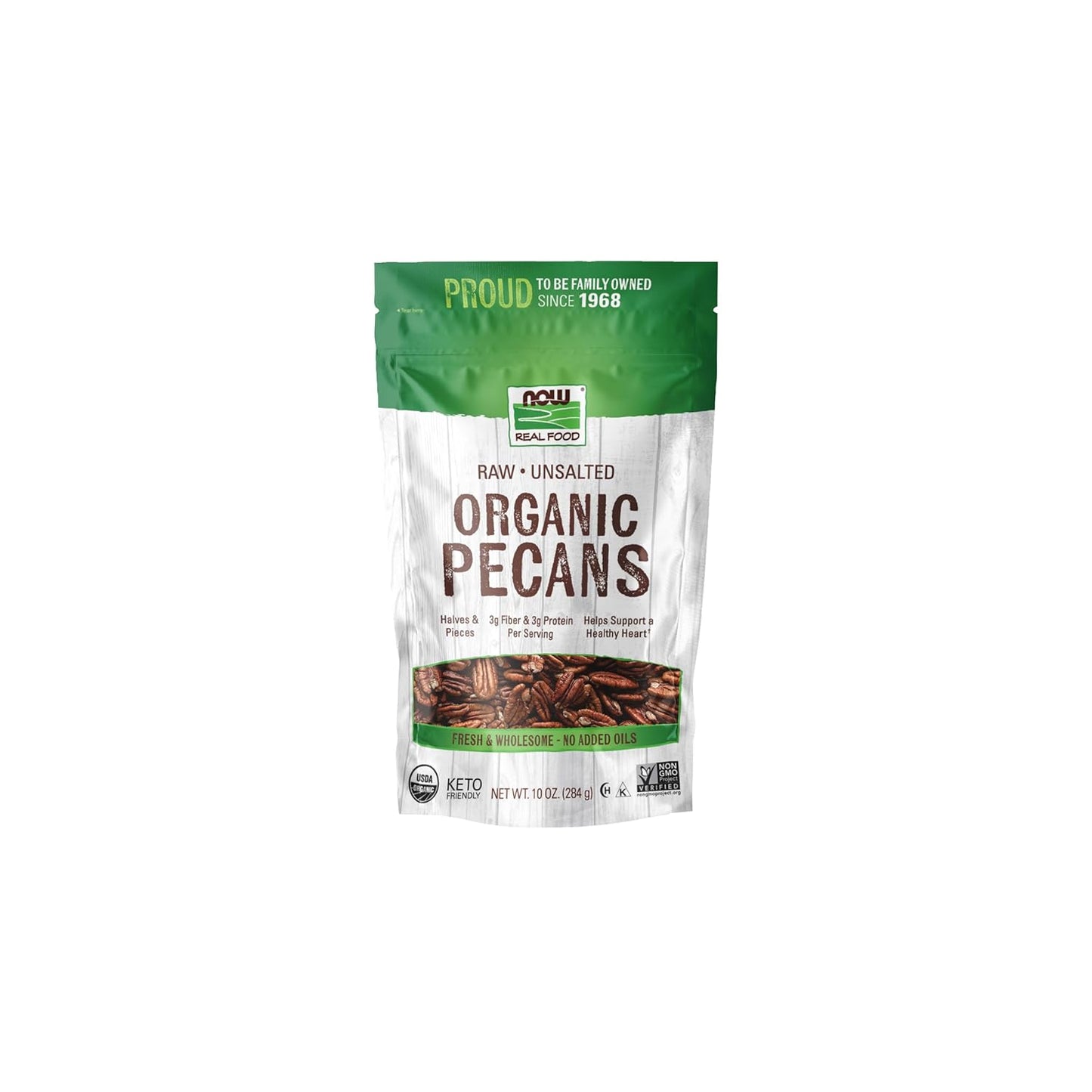 NOW-Real-Food,-Raw,-Unsalted,-Organic-Pecans,-4413