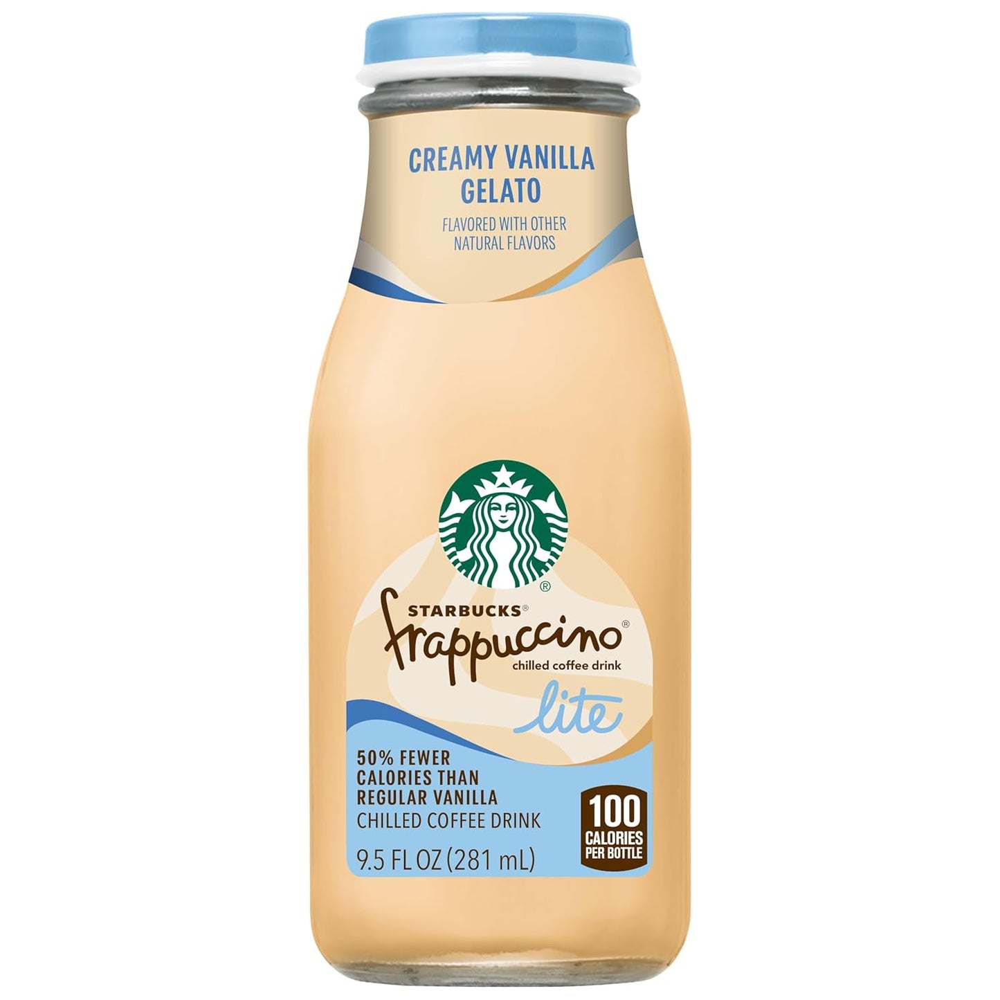 Starbucks-Frappuccino-Lite,-Creamy-Vanilla-Gelato,-Chilled-Coffee-Drink,-9.5-Fl-Oz---838