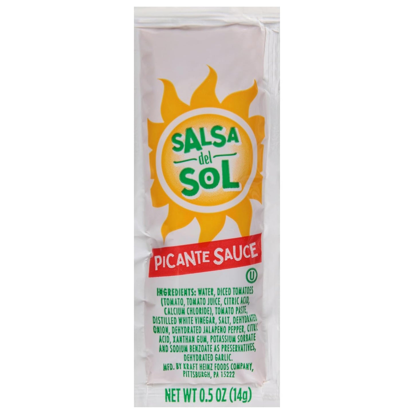 Salsa-Del-Sol-Picante-Sauce-Single-Serve-Packet-(0.5-oz-Packets,-Pack-1560