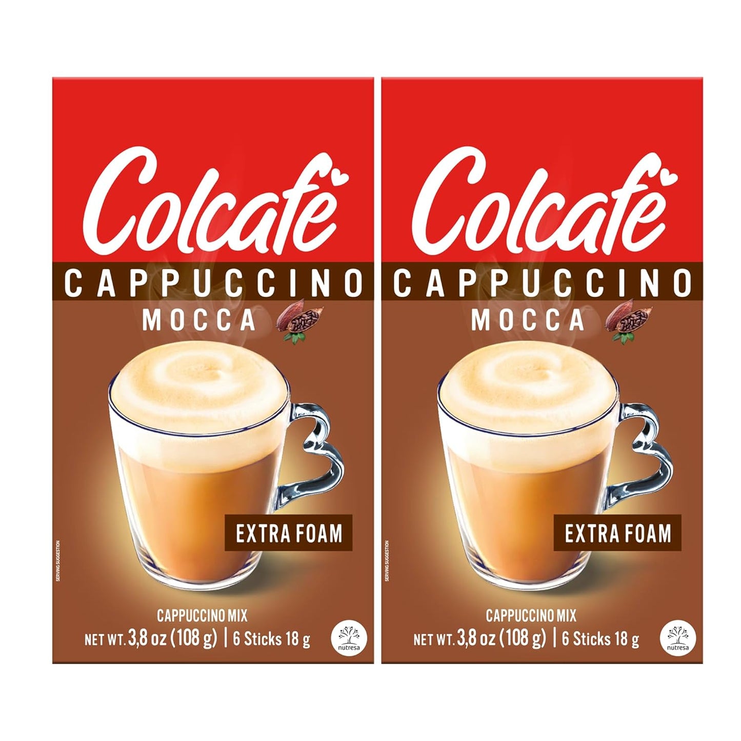 Colcafe-Instant-Mocca-Cappuccino,-6-sticks-per-pack,-Pack-of-2-----1434