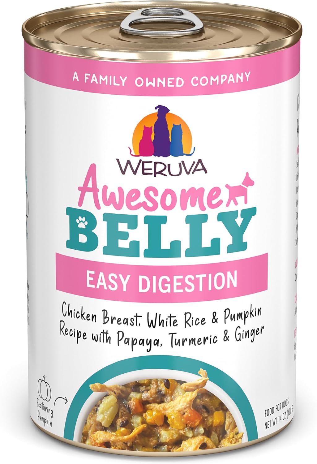 Weruva-Awesome-Belly---Alimento-húmedo-para-perros,-pollo,-1384