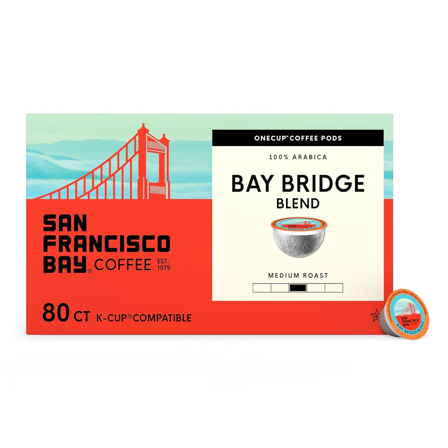 San-Francisco-Bay-K-Cup-Coffee-Pods,-Bay-Bridge-Blend-(80-ct),-Medium-Roast,-2543