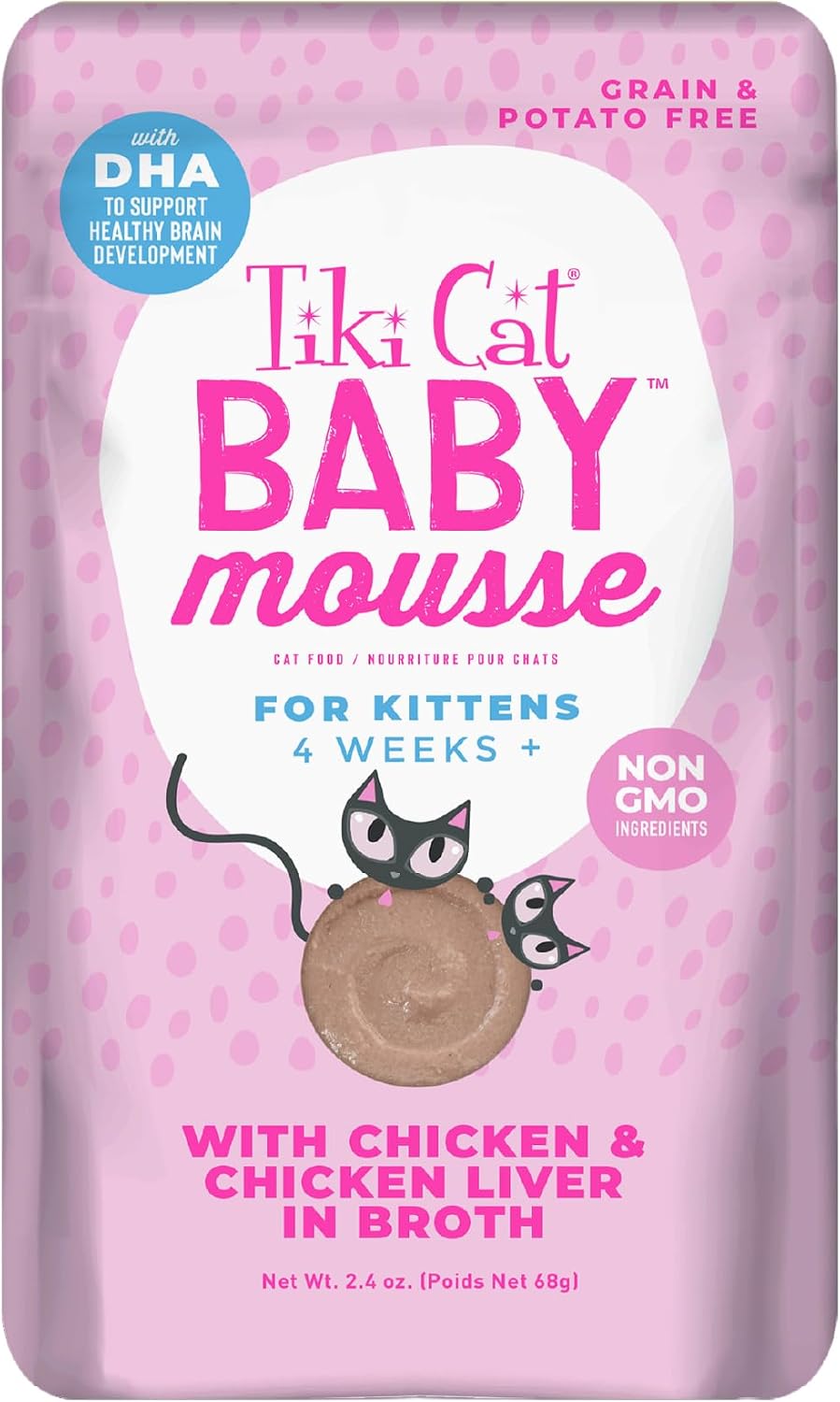 Tiki-Cat-Baby-Mousse-Wet-Cat-Food-for-Kittens,-Chicken-&-Chicken-Liver,-1533