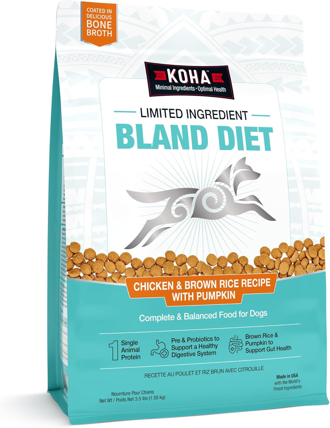 KOHA-Limited-Ingredient-Bland-Diet-Dry-Food-for-Dogs---Chicken-&-Brown-1515