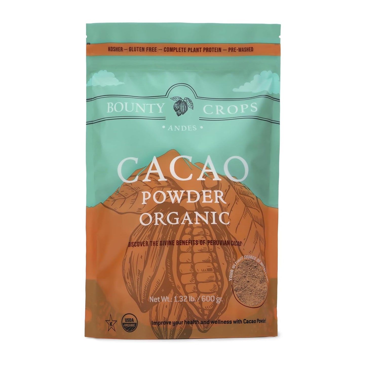 Bounty-Crops-Organic-Cacao-Powder-(1.3-lb,-21-oz,-600-gr),-Unsweetened-with-Chocolate-867