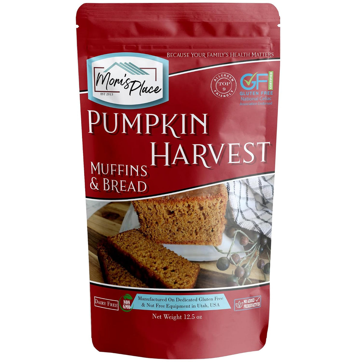 Mom's-Place-Gluten-Free-Pumpkin-Muffin-&-Bread-Mix,-Dairy-Free,-298