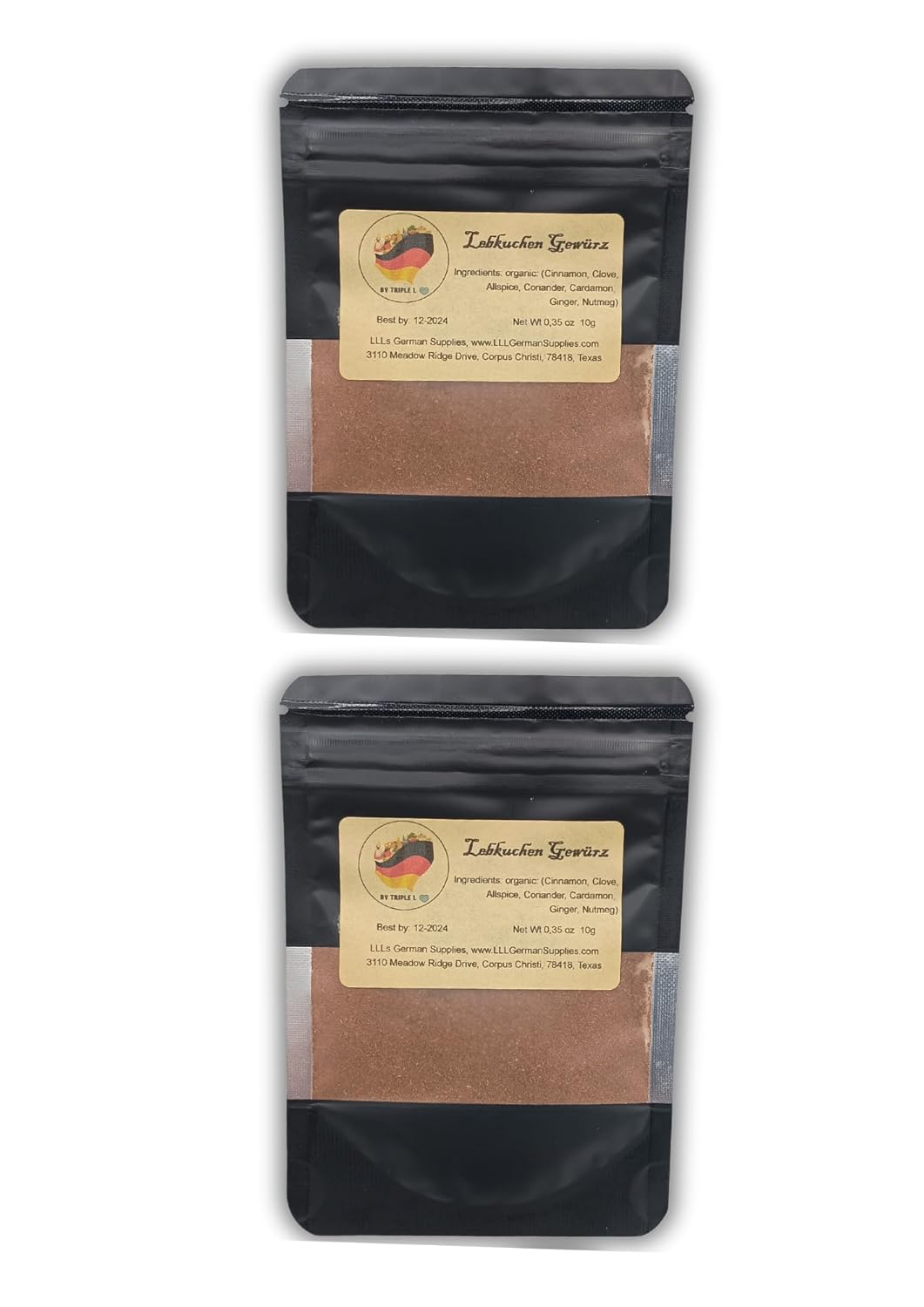 2x10g-Lebkuchen-Gewürz,-Lebkuchen-Gewurz,-German-4178