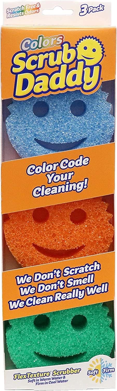 Scrub-Daddy-Colores,-flexible-paquete-de-3-------5638