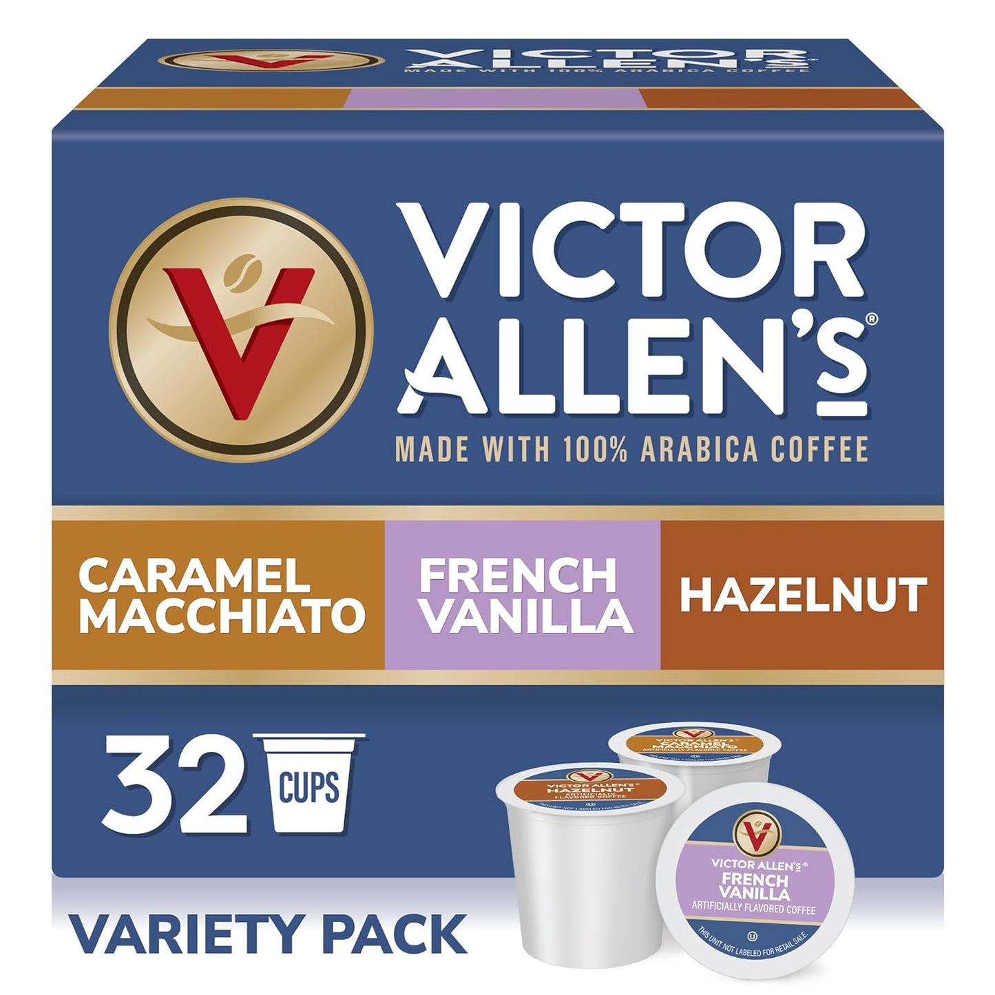 Café-Victor-Allen's---Paquete-variado-(sabor-French-Vanilla-Flavored,-Caramel-Hazelnut),3522