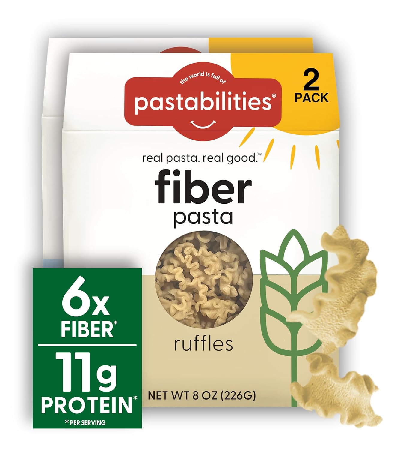 Pastabilities-High-Fiber-Pasta---Ruffles-Shaped-Wheat-1041