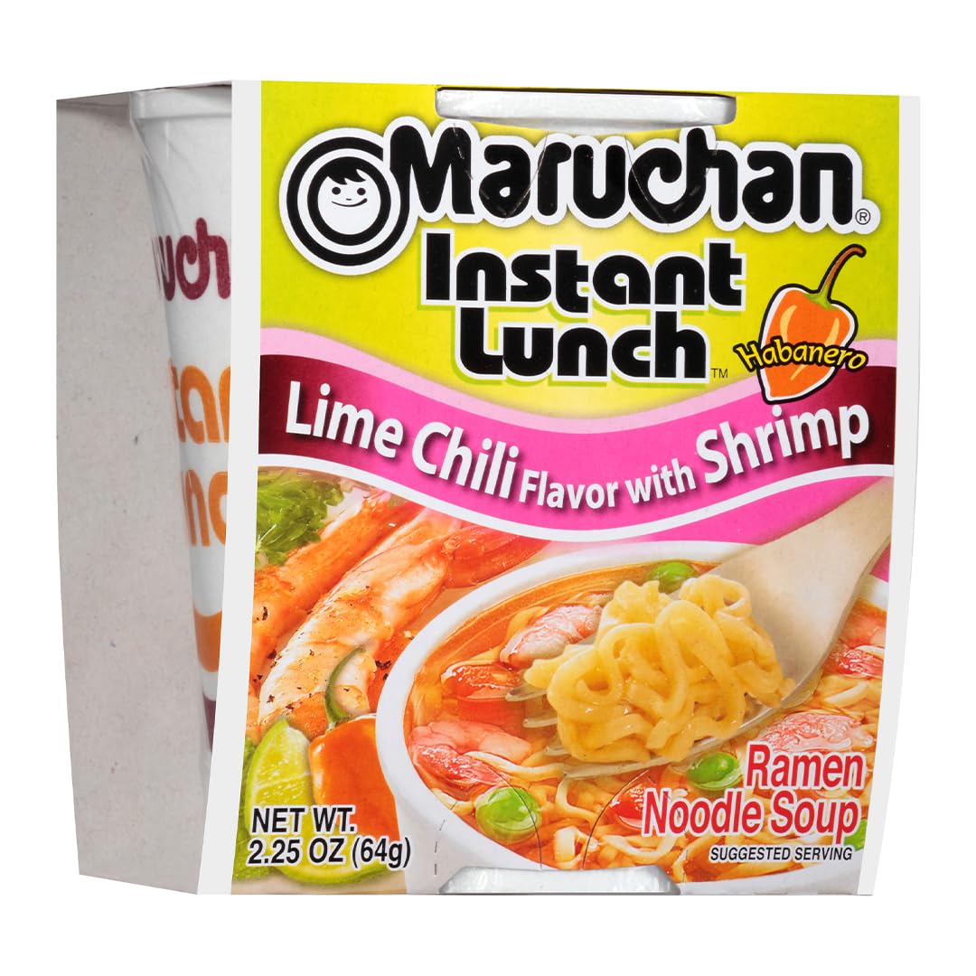 Maruchan-Almuerzo-instantáneo,-chile-de-lima-con-camarones,-2.25-onzas--(paquete-458