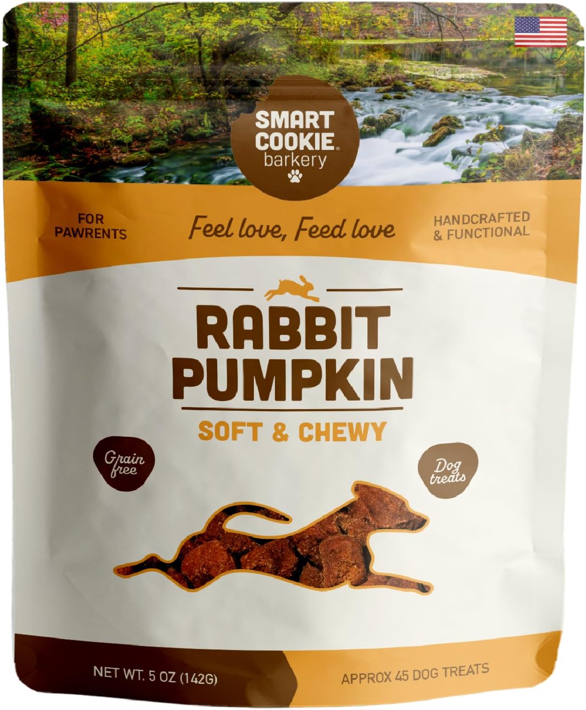 Smart-Cookie-All-Natural-Dog-Treats---Rabbit-&-Pumpkin---Treats-2637