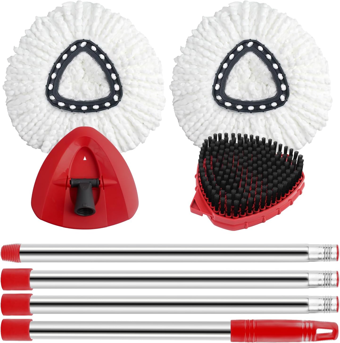 Spin-Mop-Replacement-Mop-Compatible-with-O-Cedar-1-Tank-System,-2-Microfiber-Mop-Heads-538