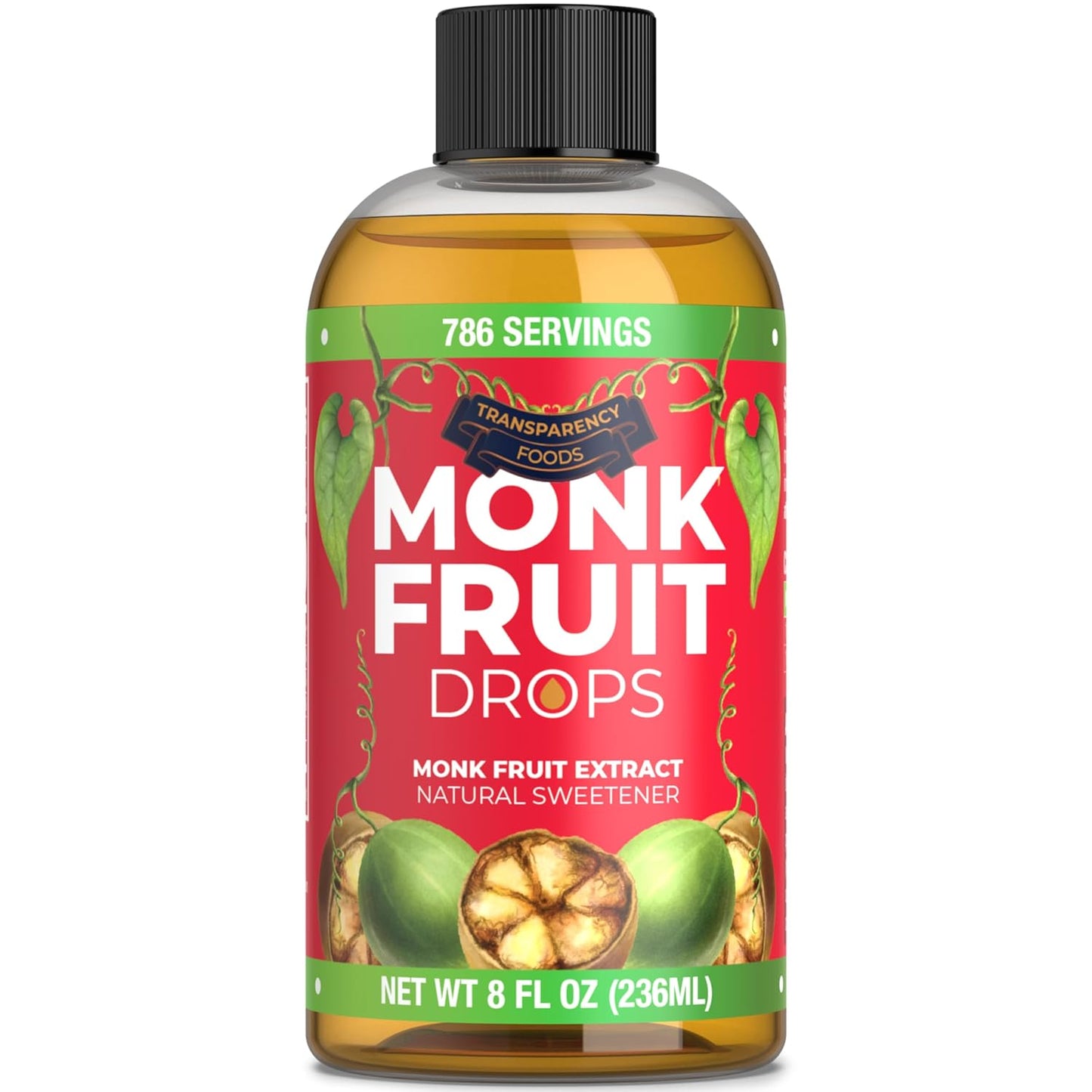 1-Pure-Monk-Fruit-Extract-(6-Drops-=-1-Tsp-of-Sugar)-Calories,-No-894