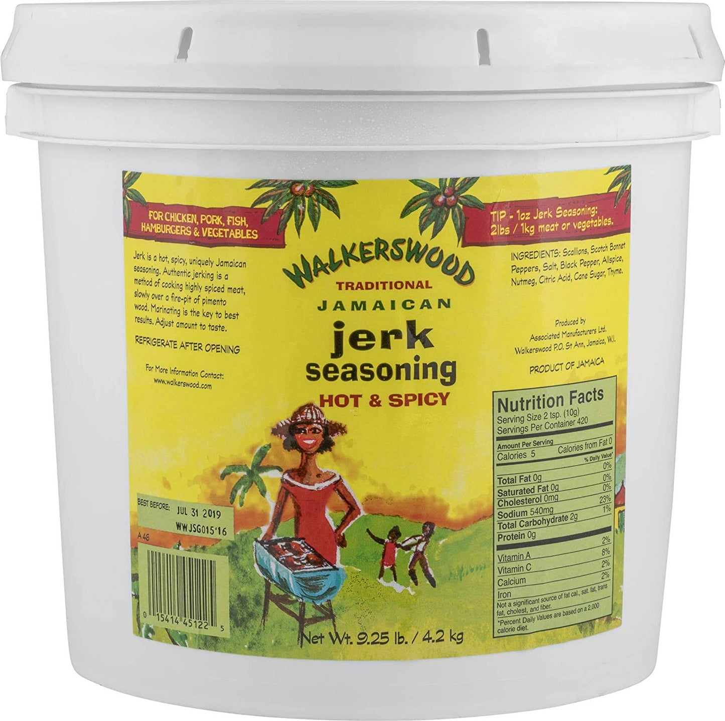 Walkerswood-Traditional-Jamaican-Jerk-Seasoning,-Hot-and-Spicy,-128-Fl-Oz---1582