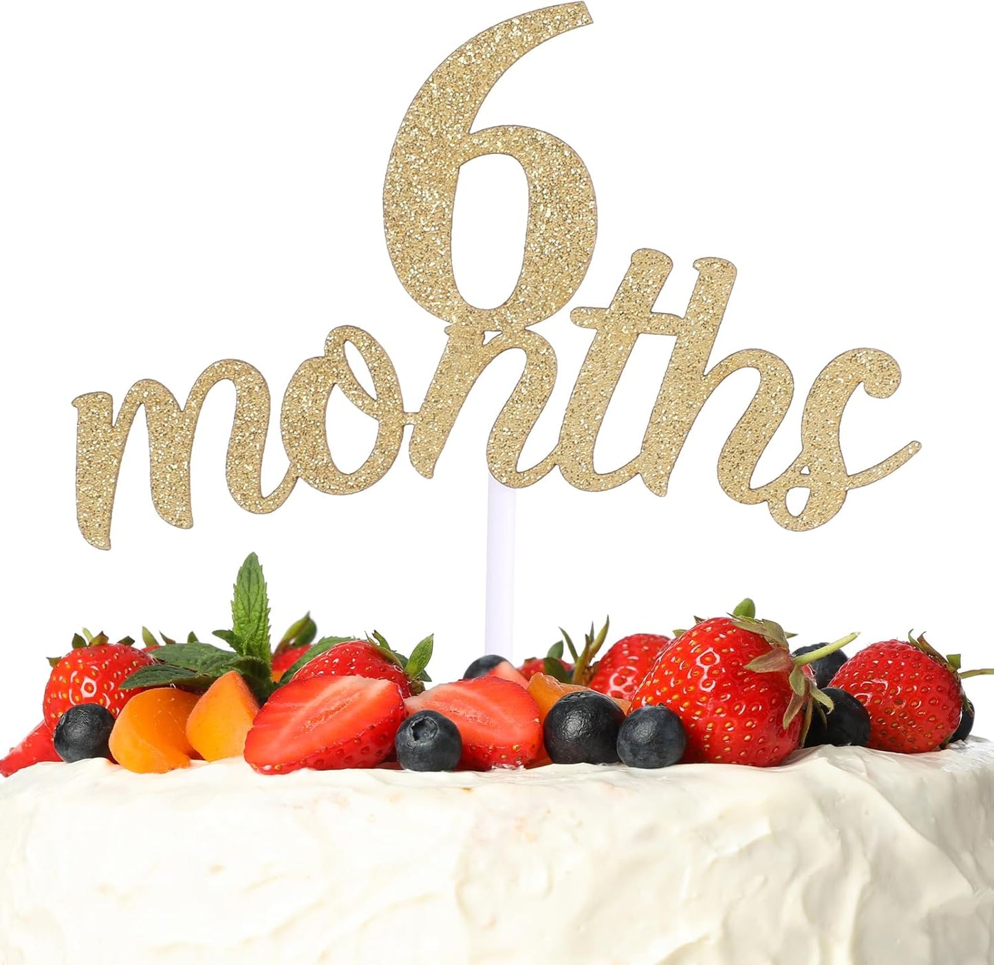 6-Months-Birthday-Decorations-for-Cake,-Gold-2479