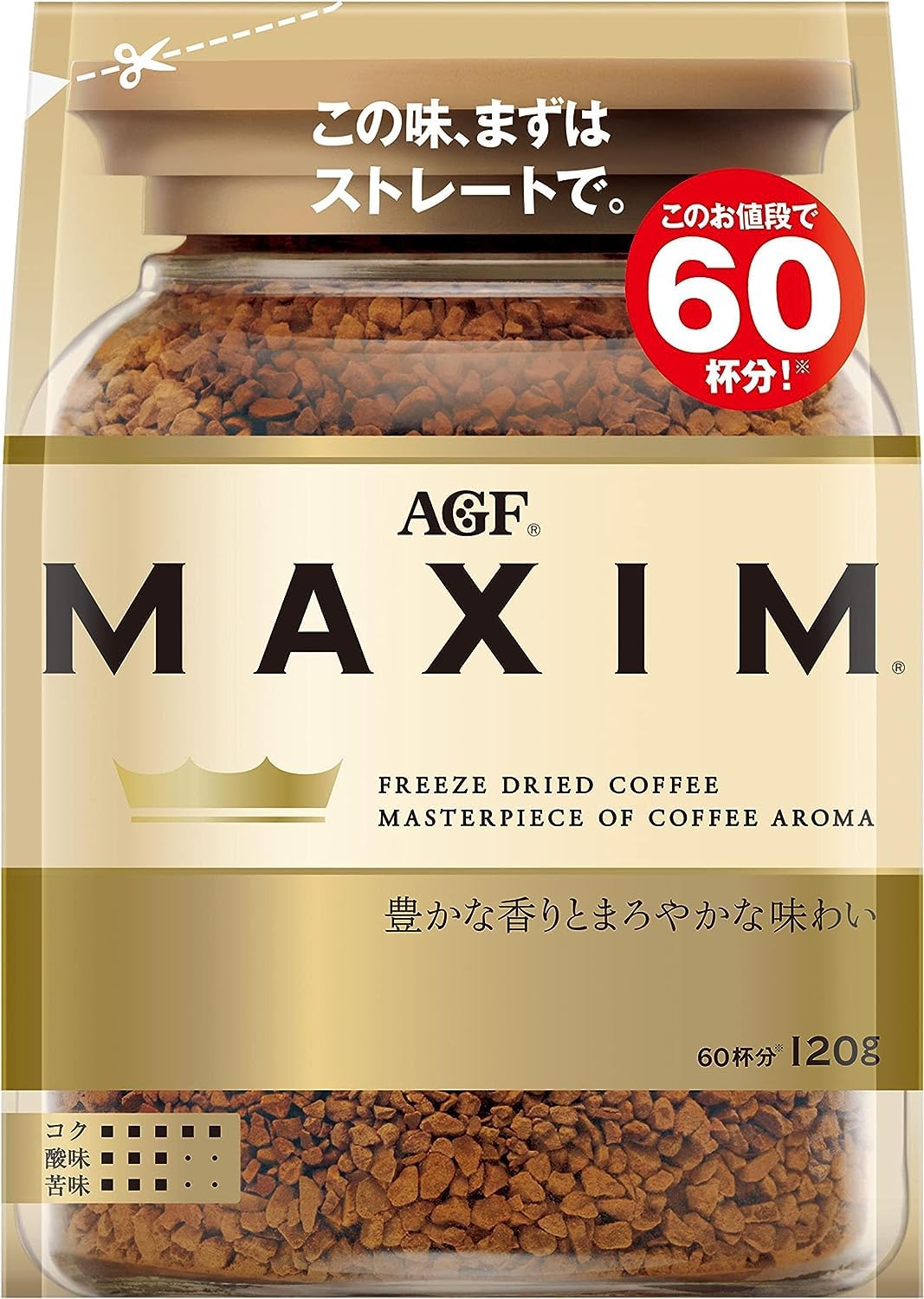 AGF-Maxim-Japan-Japanese-Instant-Coffee-Bag-4.23oz(120g)-----------416