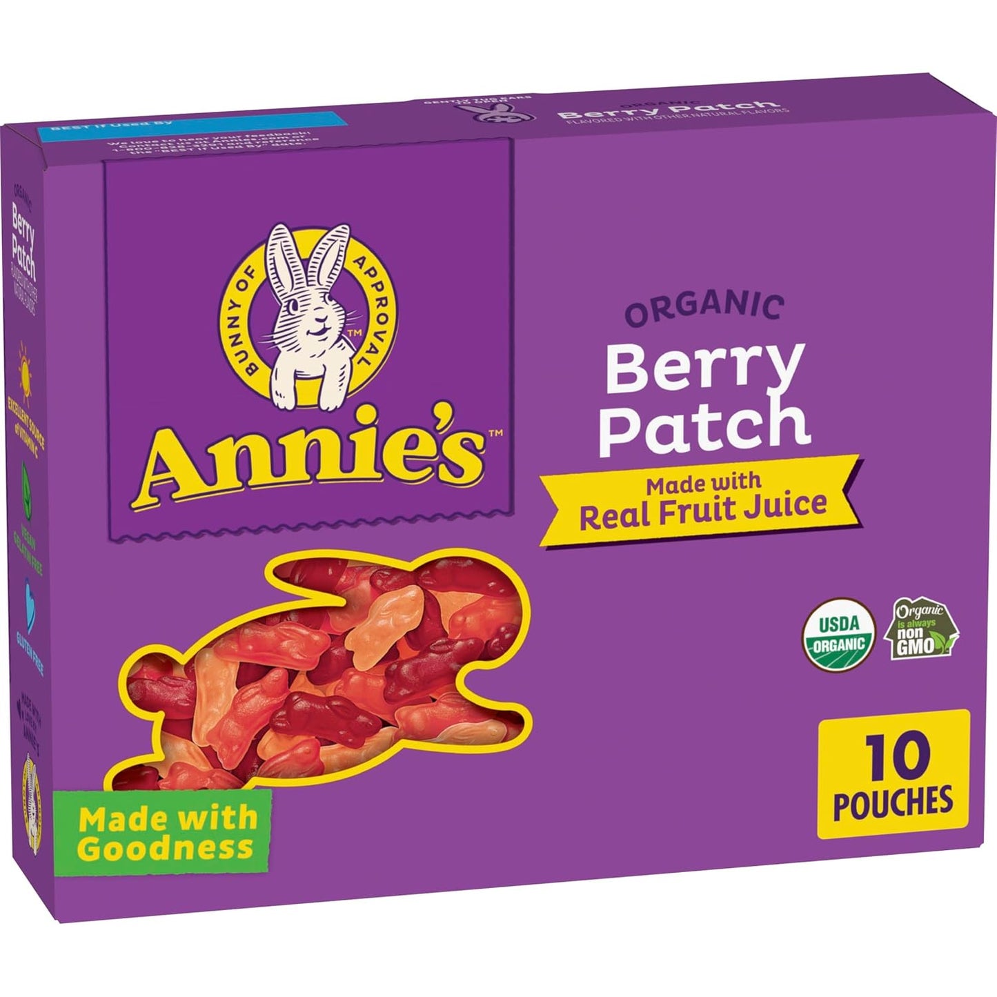 Annie's-Organic-Berry-Fruit-Snacks,-Vegan,-Gluten-Free,-10-Pouches,-7-oz--|-Berry-Patch-Shapes,-1684