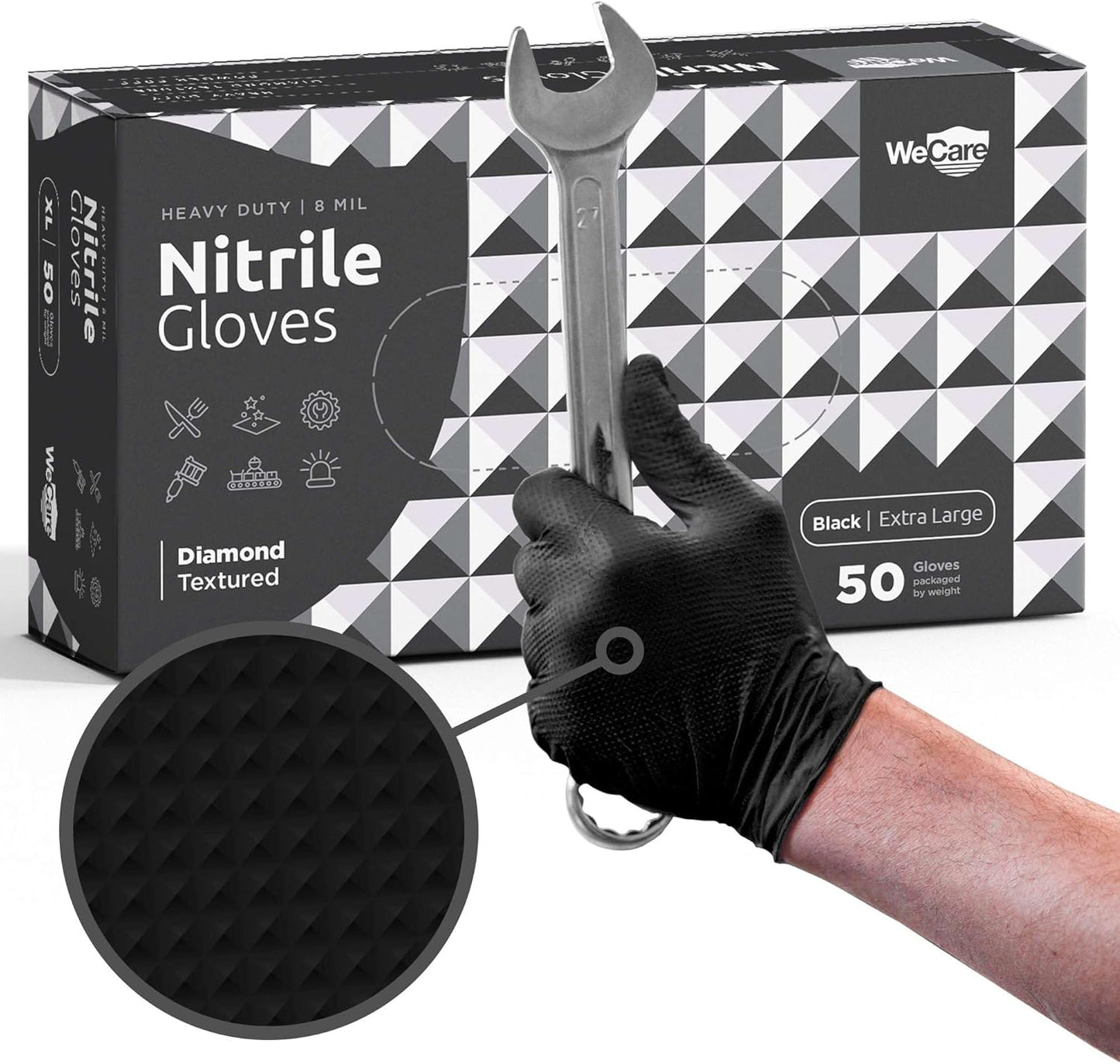 WECARE-8-Mil-Nitrile-Gloves---Heavy-Duty-Mechanic-Gloves,-2939