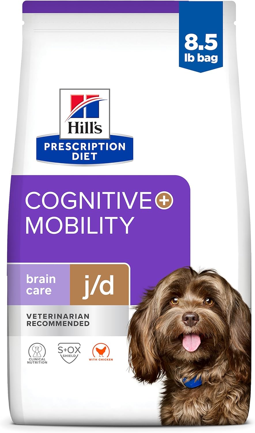 Hill's-Prescription-Diet-Brain-Care-+-j/d-Joint-Care-Chicken-Dry-Dog-Food,-1208