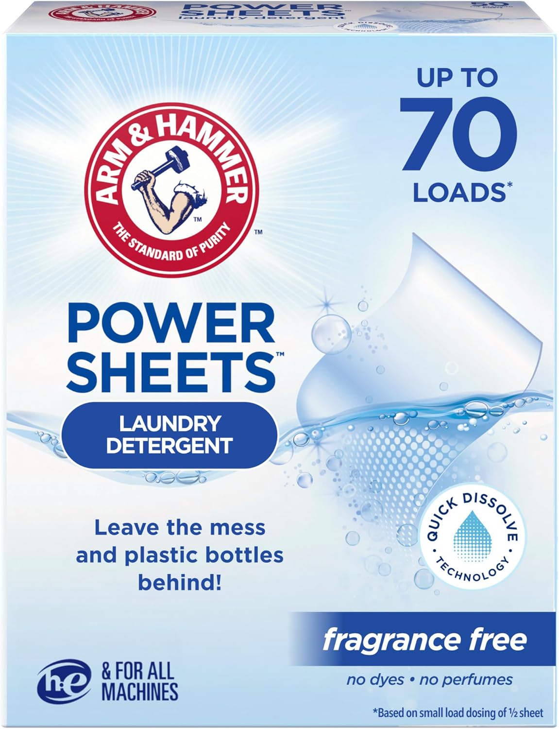 ARM-&-HAMMER-Power-Sheets-Laundry-Detergent,-Fragrance-Free-35-3078