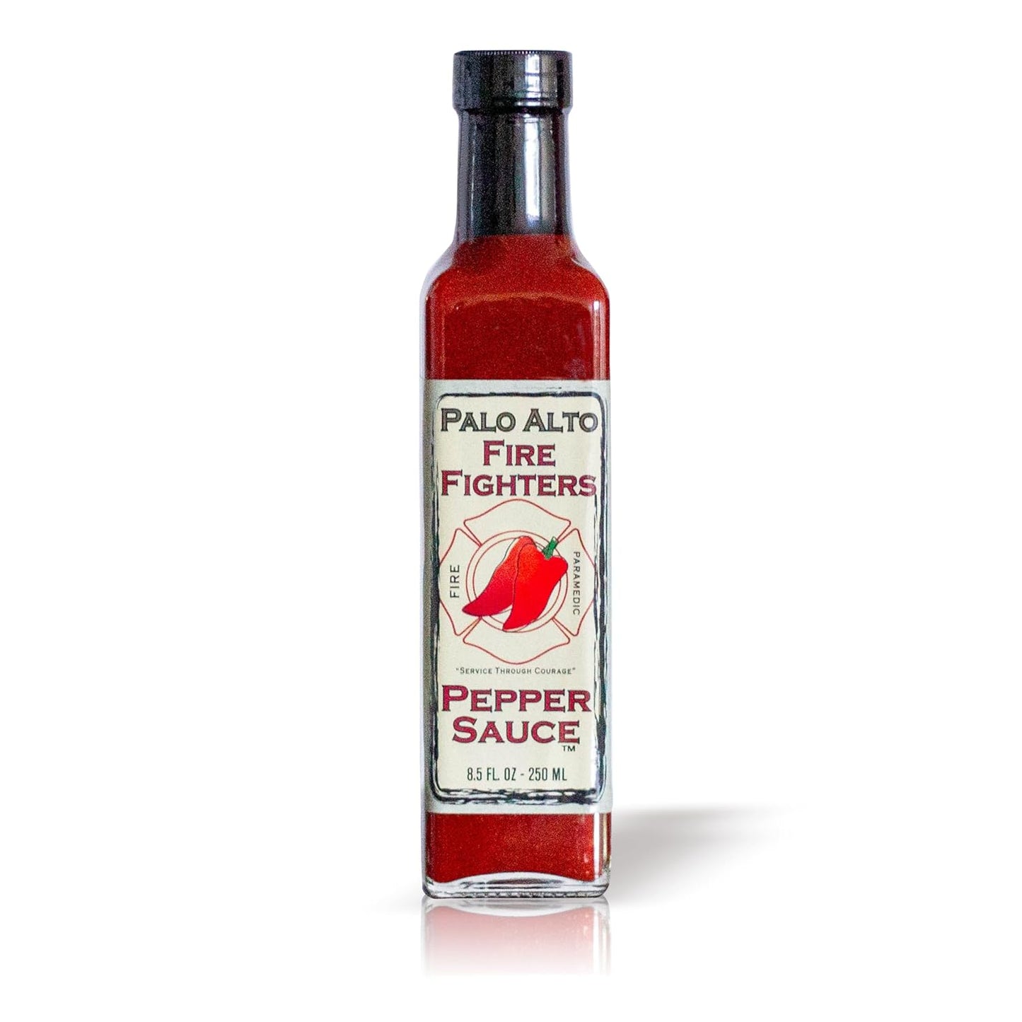 Palo-Alto-Firefighters-Pepper-Sauce-(8.5oz)---Salt-Free-Pepper-Plant-Hot-1405