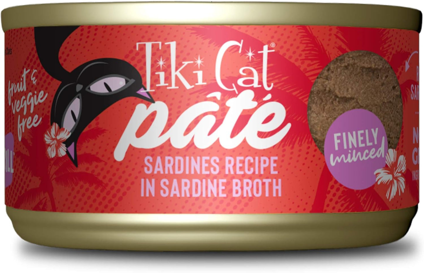 Tiki-Cat-Grill-Pâté,-Sardines,-High-Protein-and-1-Non-GMO-Ingredients,-Wet-Minced-Food-All1178