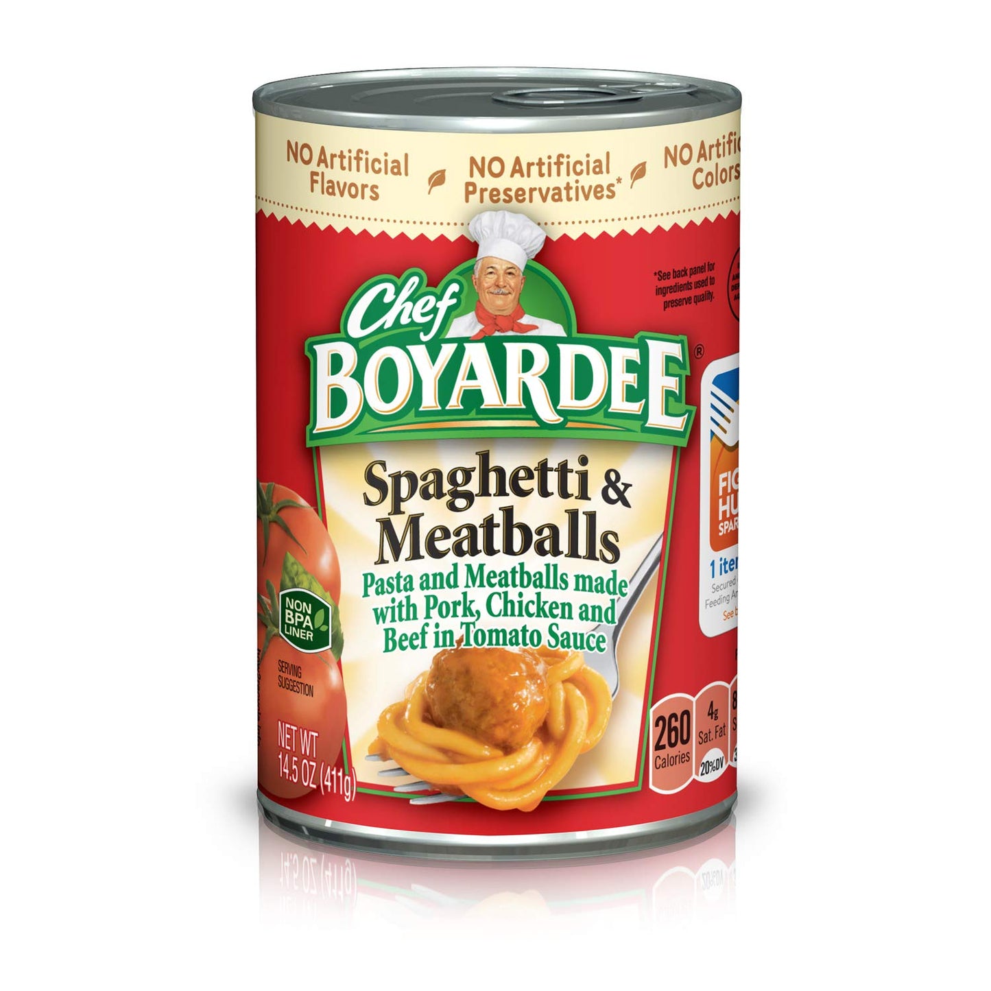Chef-Boyardee-Lata-de-espaguetis-y-albóndigas,-alimentos-enlatados,-lata-de-14.5-(24-979