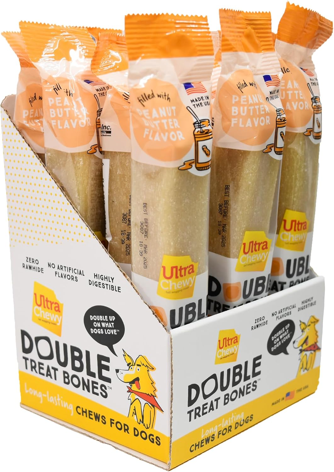 Peanut-Butter-Double-Treat-Bones:-Long-Lasting-Dog-Treats-3969