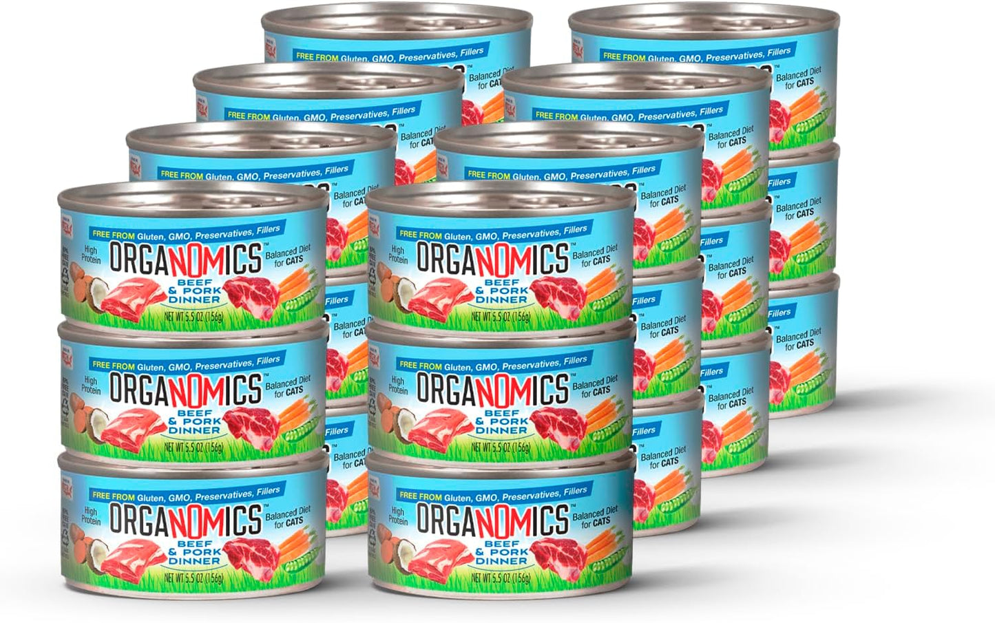 OrgaNOMics-Beef-and-Pork-Dinner-for-Cats-–-24-Count,-5.5-Each-Grain-Free-Dog349
