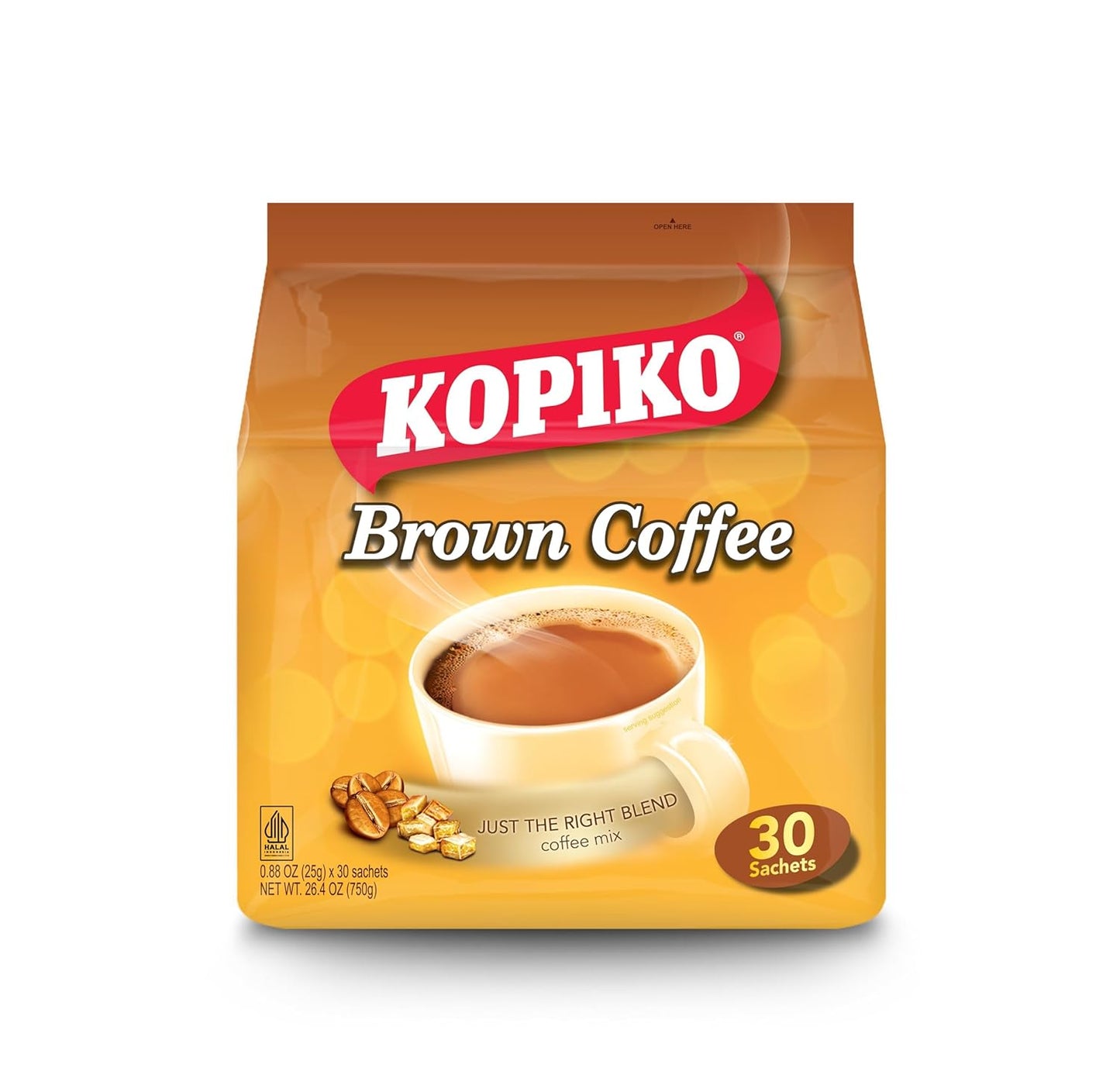 Kopiko-Instantáneo-3-en-1-café-oscuro,-30-paquetes/bolsa-(26.5-onzas)--2736