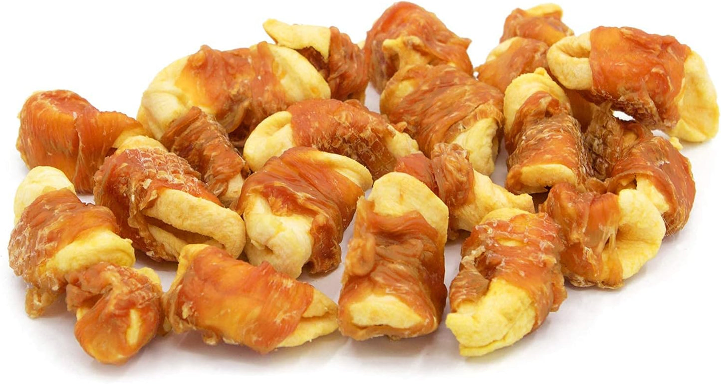 Jungle-Calling-Dog-Treats,-Skinless-Chicken-Wrapped-Apple-Treats,-Gluten-and-Free,-1976