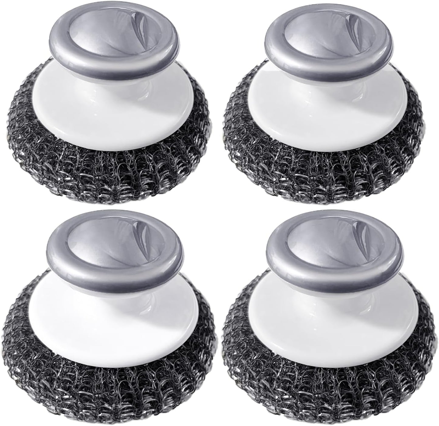 Stainless-Steel-Wool-Scrubber-with-Handle,-Heavy-Duty-Dish-Scrubber,-2236