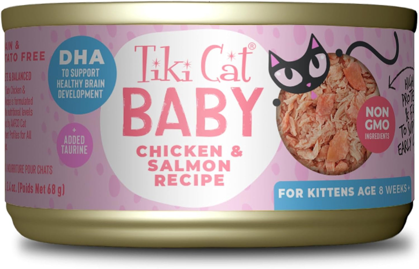 Tiki-Cat-Baby,-Chicken-&-Salmon,-High-Protein-and-1-Non-GMO-Ingredients,-Wet-Cat-868