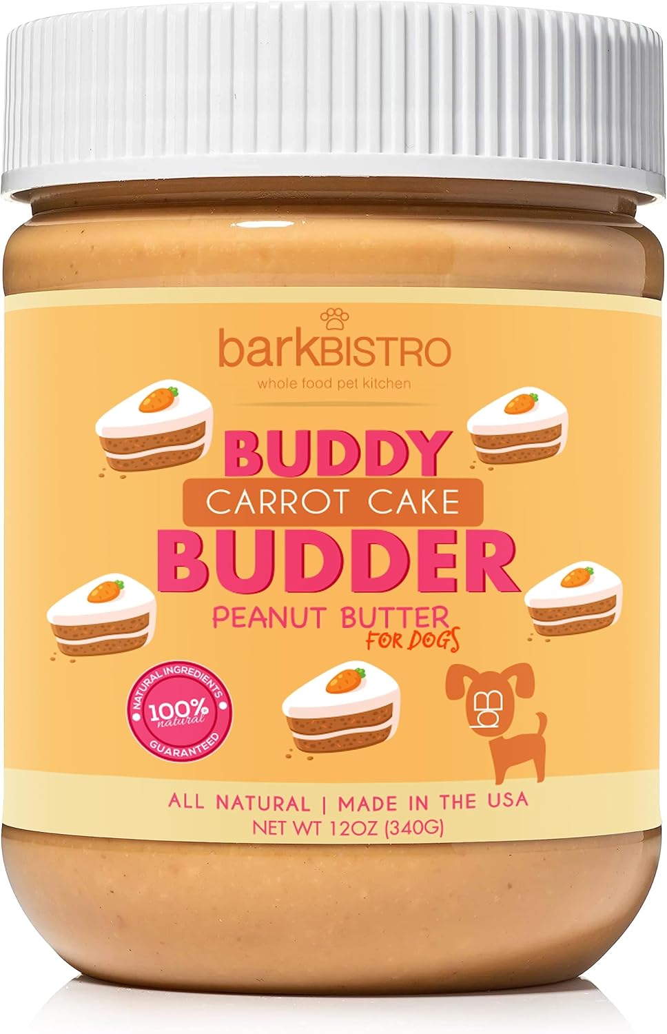 Carrot-Cake,-1-All-Natural-Dog-Peanut-Butter,-1877